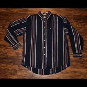 Vintage Tommy Hilfiger Button Front Long Sleeve